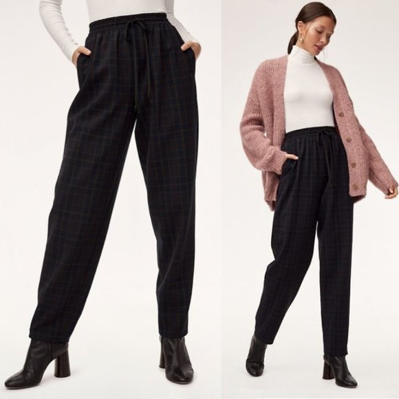 Highwaisted Drawstring Pant 